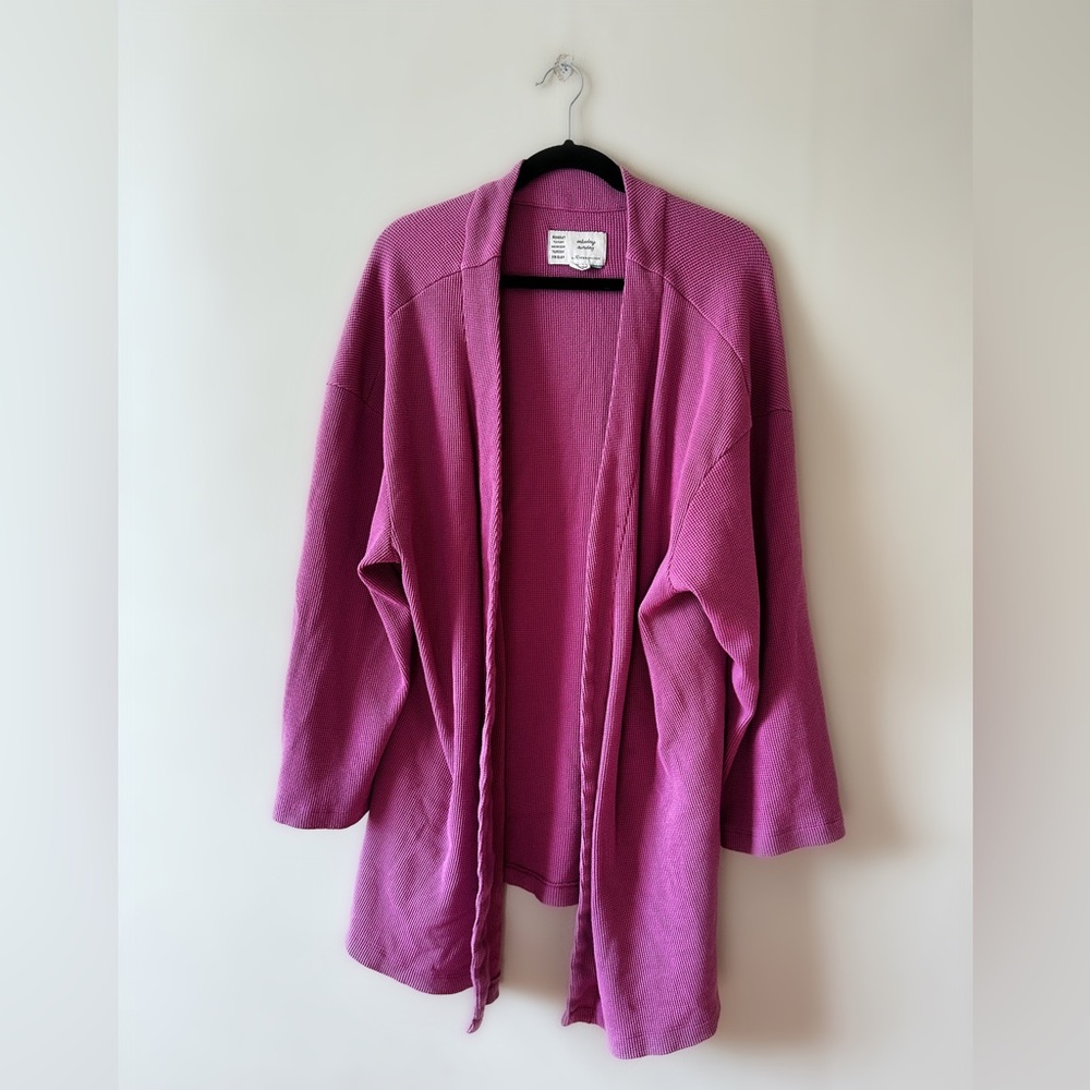 Anthropologie pink top